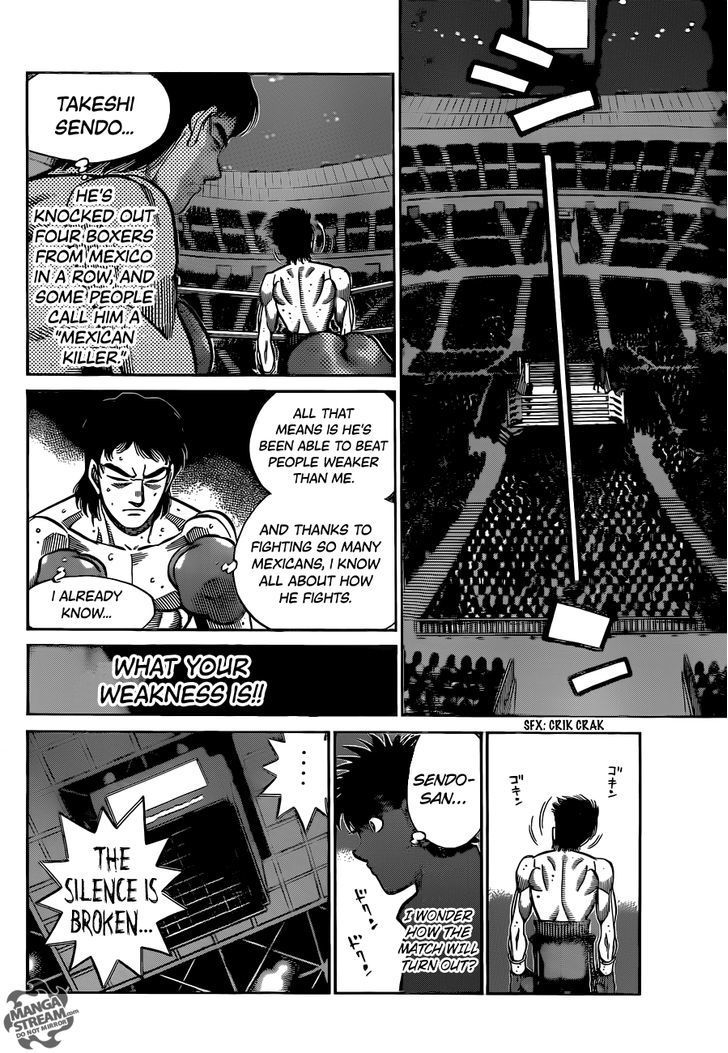 Hajime no Ippo Chapter 1085 page 15 - Chapter 1085 : The Next Turn
