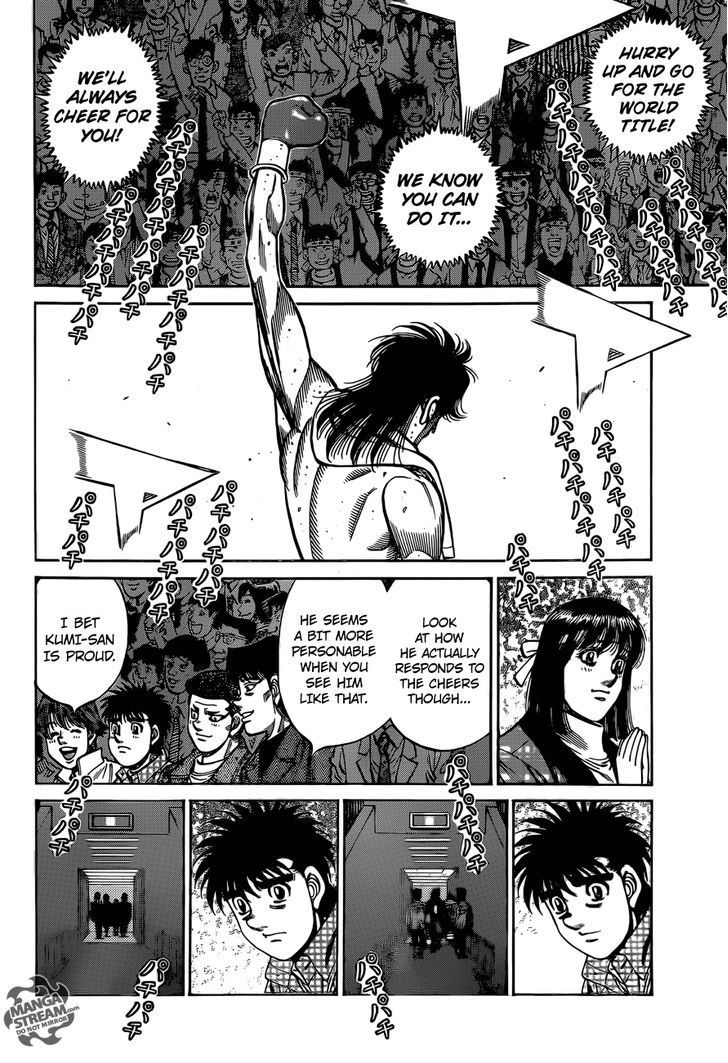 Hajime no Ippo Chapter 1085 page 4 - Chapter 1085 : The Next Turn