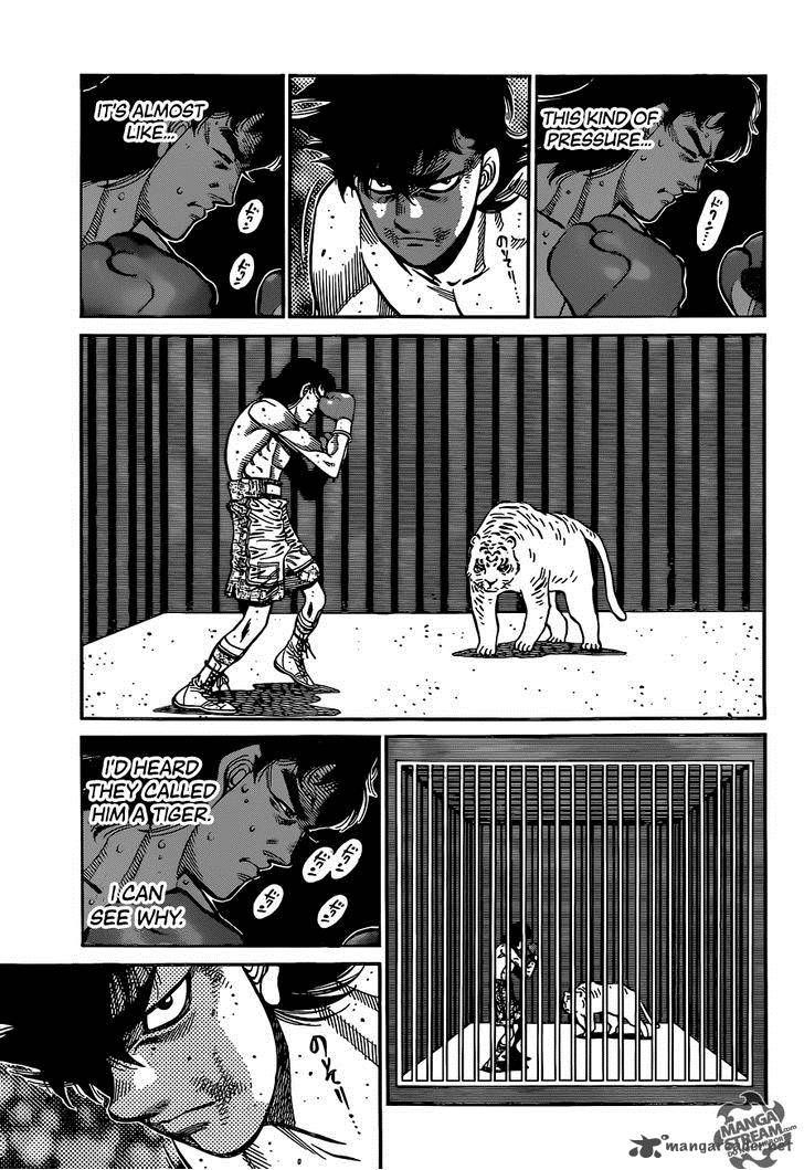 Hajime no Ippo Chapter 1086 page 5 - Chapter 1086 : The Tiger Hunting Mexicans