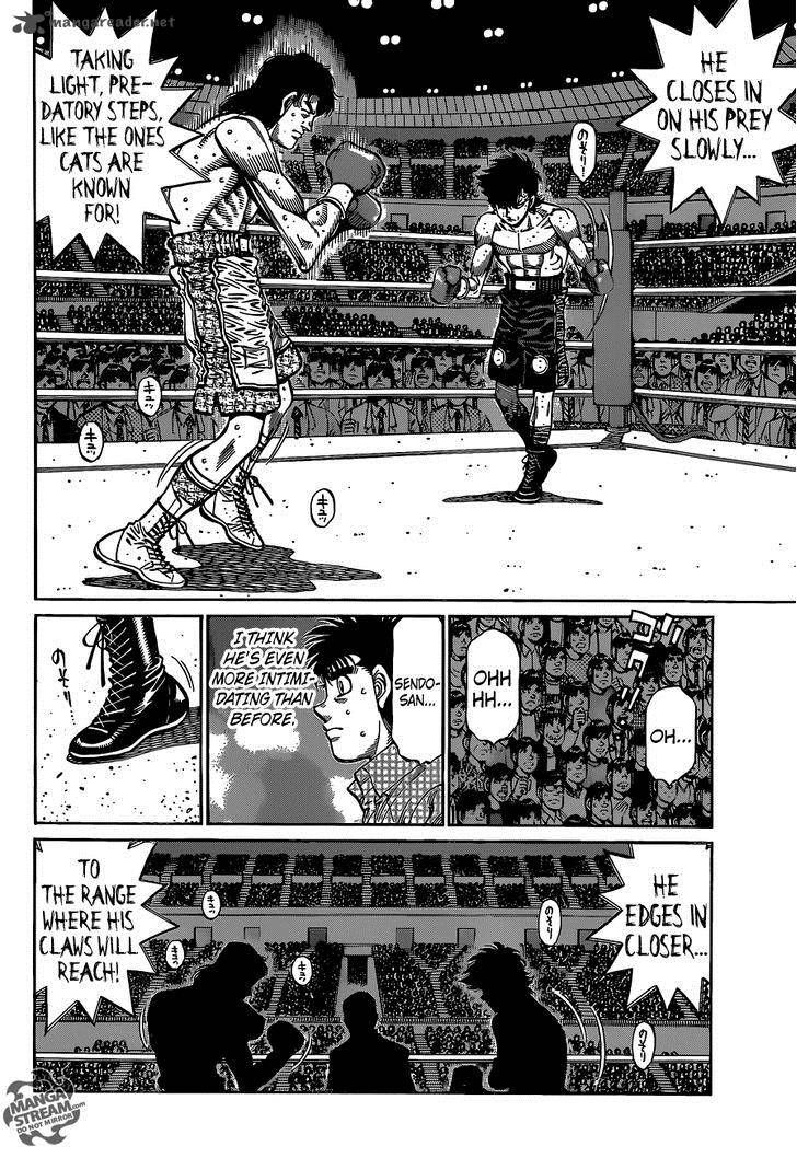 Hajime no Ippo Chapter 1086 page 6 - Chapter 1086 : The Tiger Hunting Mexicans