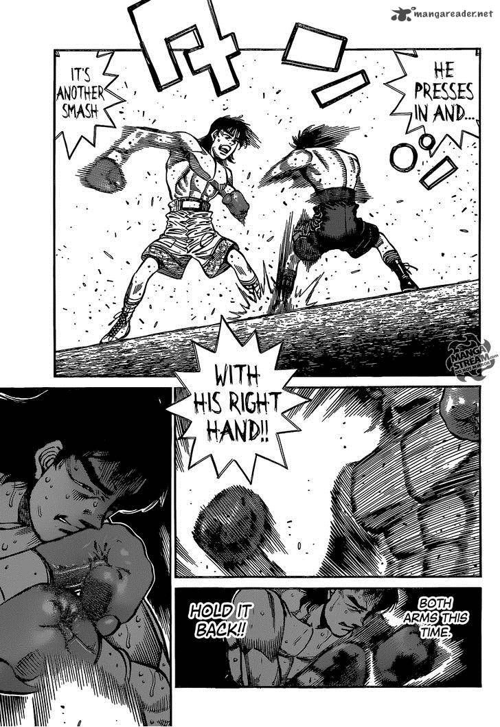 Hajime no Ippo Chapter 1086 page 9 - Chapter 1086 : The Tiger Hunting Mexicans