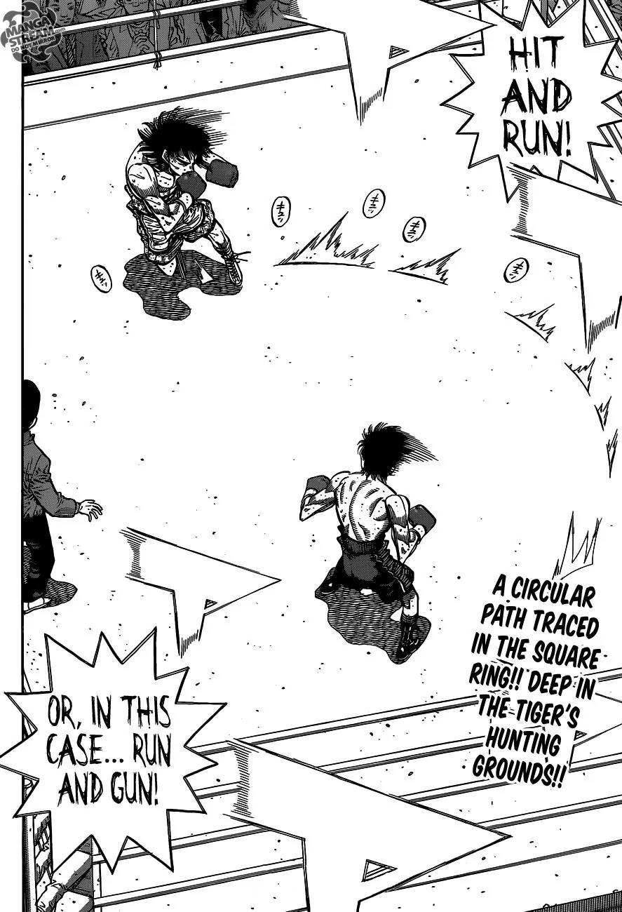 Hajime no Ippo Chapter 1087 page 13 - Chapter 1087 : The Prehistoric Tiger