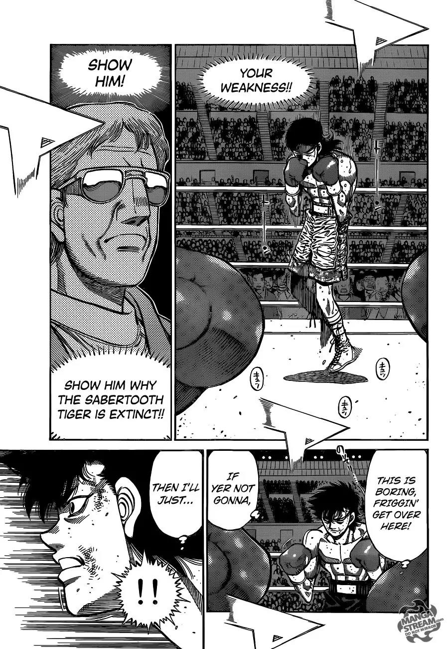 Hajime no Ippo Chapter 1087 page 6 - Chapter 1087 : The Prehistoric Tiger