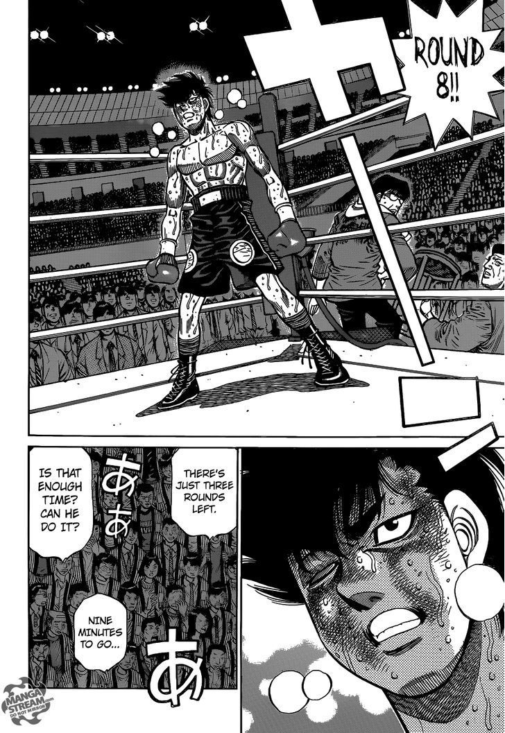 Hajime no Ippo Chapter 1088 page 11 - Chapter 1088 : The Sabertooth Tiger's Weakness