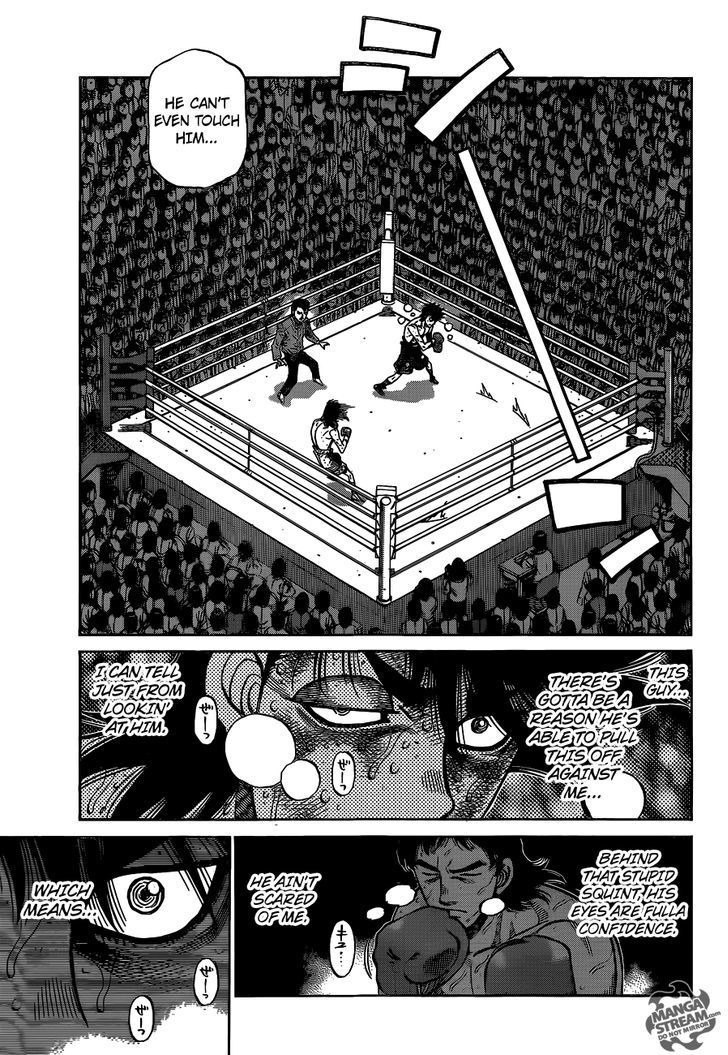 Hajime no Ippo Chapter 1088 page 16 - Chapter 1088 : The Sabertooth Tiger's Weakness