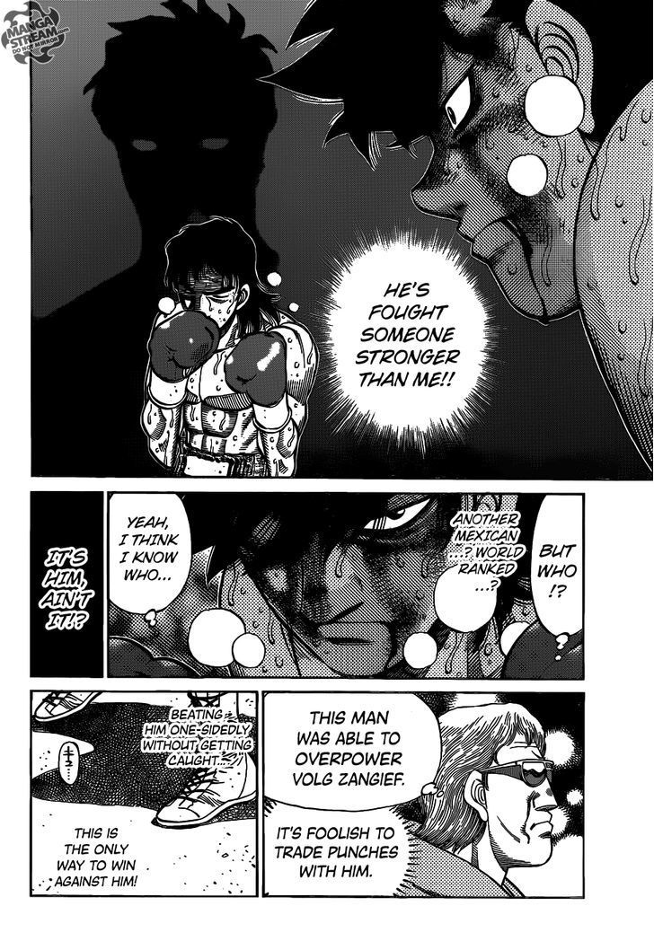 Hajime no Ippo Chapter 1088 page 17 - Chapter 1088 : The Sabertooth Tiger's Weakness