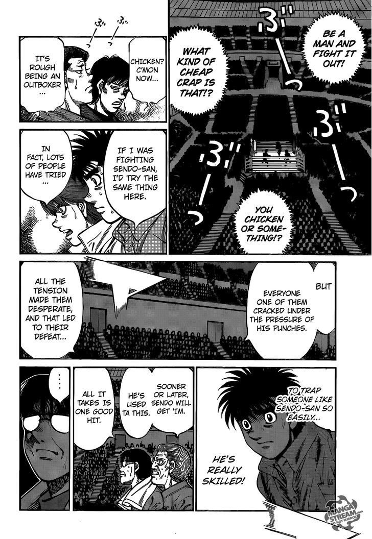 Hajime no Ippo Chapter 1088 page 9 - Chapter 1088 : The Sabertooth Tiger's Weakness
