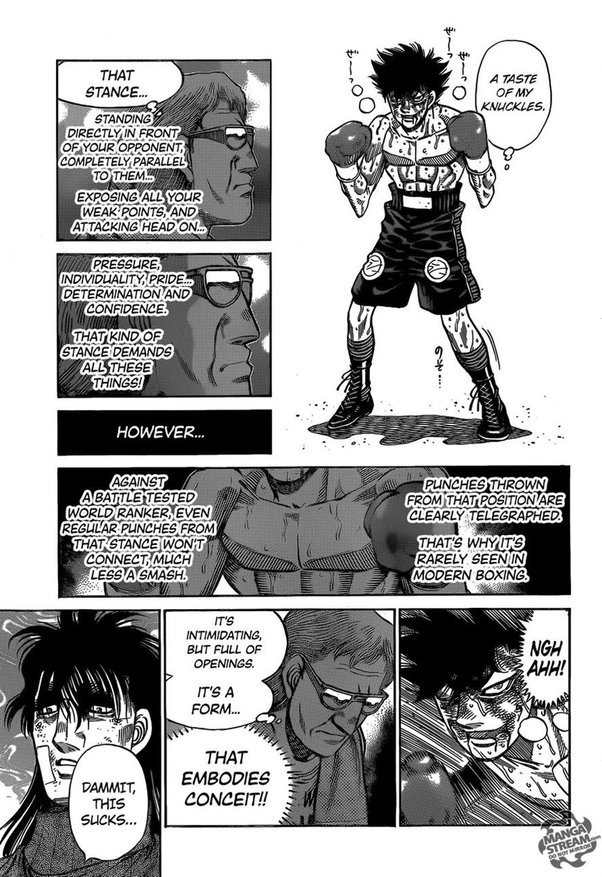 Hajime no Ippo Chapter 1089 page 10 - Chapter 1089 : Sendo's True Weapon(Fixed)