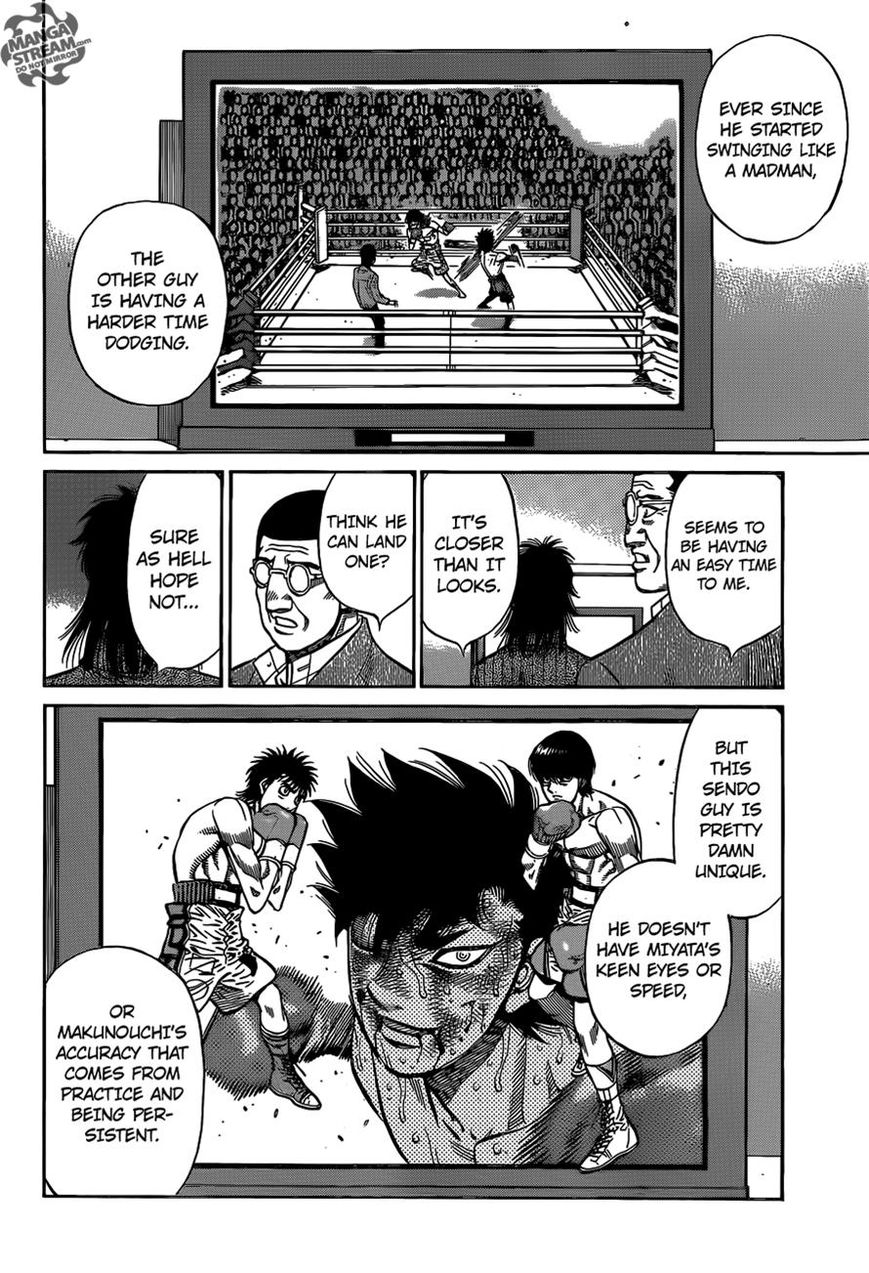 Hajime no Ippo Chapter 1089 page 11 - Chapter 1089 : Sendo's True Weapon(Fixed)