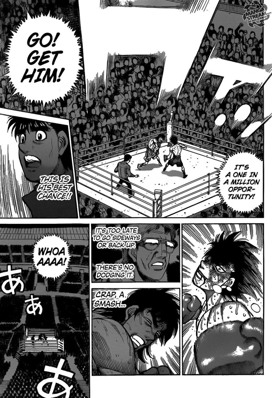 Hajime no Ippo Chapter 1089 page 14 - Chapter 1089 : Sendo's True Weapon(Fixed)