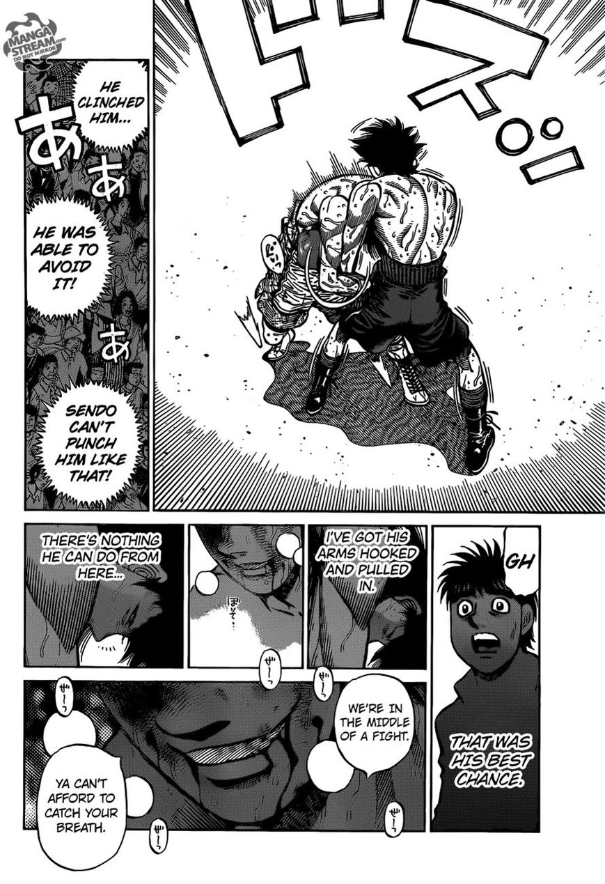 Hajime no Ippo Chapter 1089 page 15 - Chapter 1089 : Sendo's True Weapon(Fixed)