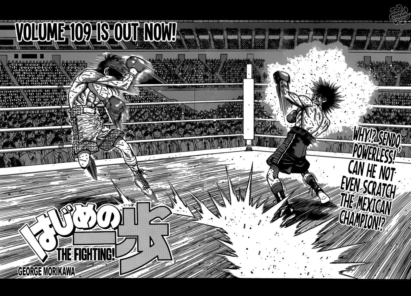 Hajime no Ippo Chapter 1089 page 2 - Chapter 1089 : Sendo's True Weapon(Fixed)