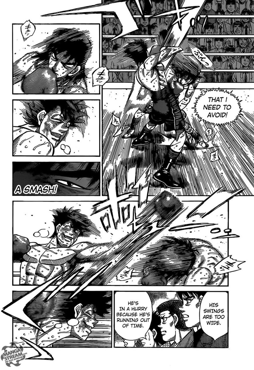 Hajime no Ippo Chapter 1089 page 7 - Chapter 1089 : Sendo's True Weapon(Fixed)