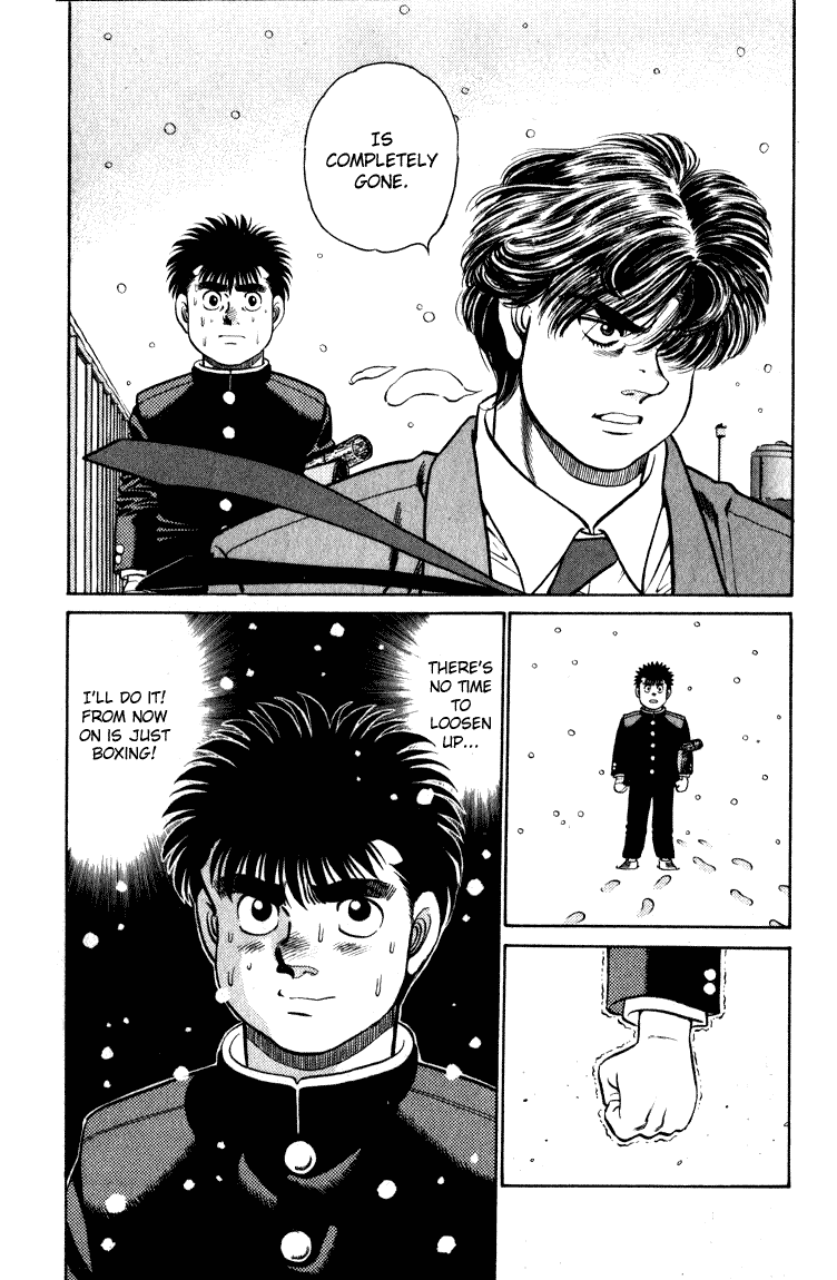 Hajime no Ippo Chapter 109.2 page 19 - Chapter 109 v2 : Graduation