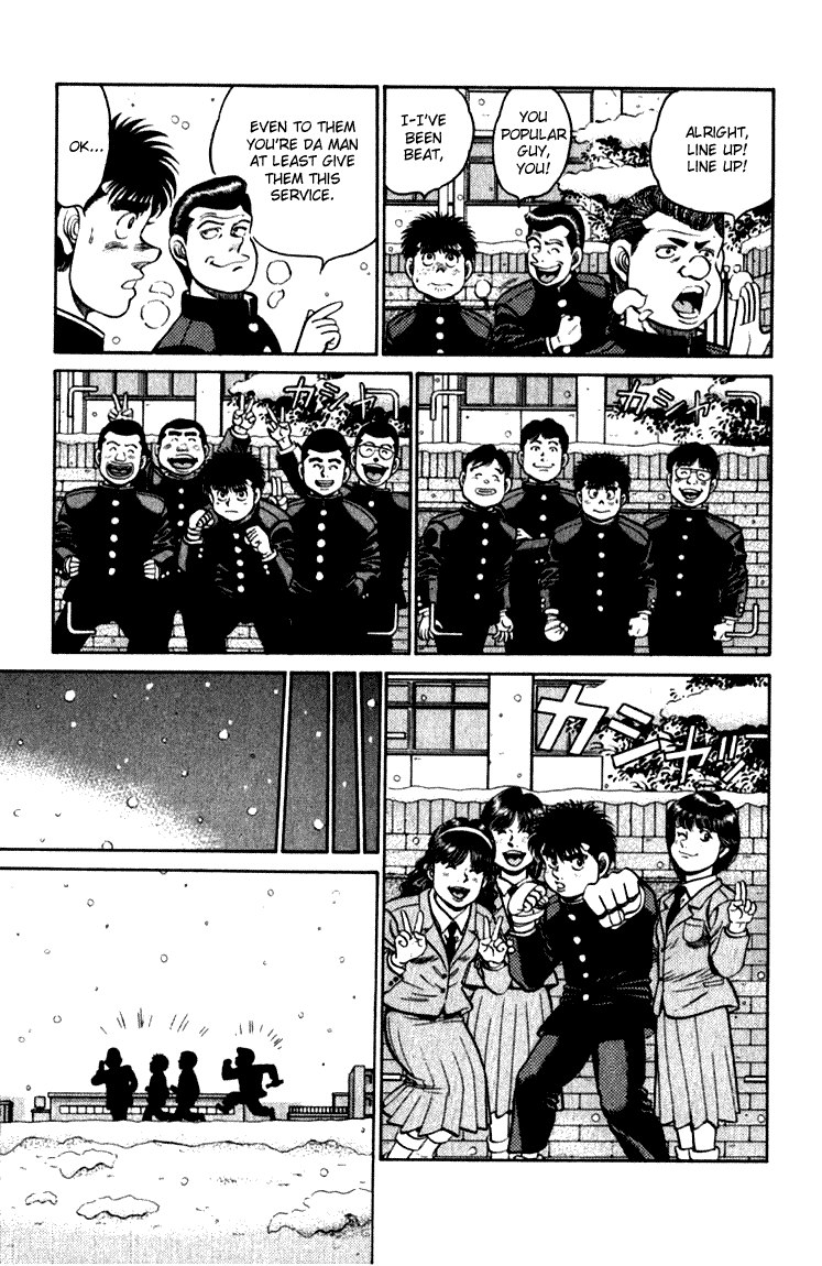 Hajime no Ippo Chapter 109.2 page 9 - Chapter 109 v2 : Graduation