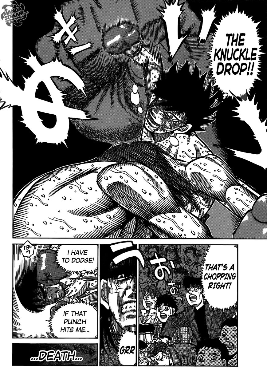 Hajime no Ippo Chapter 1090 page 11 - Chapter 1090 : The Tiger's Knuckle Hell