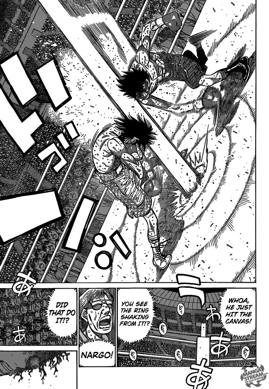 Hajime no Ippo Chapter 1090 page 12 - Chapter 1090 : The Tiger's Knuckle Hell