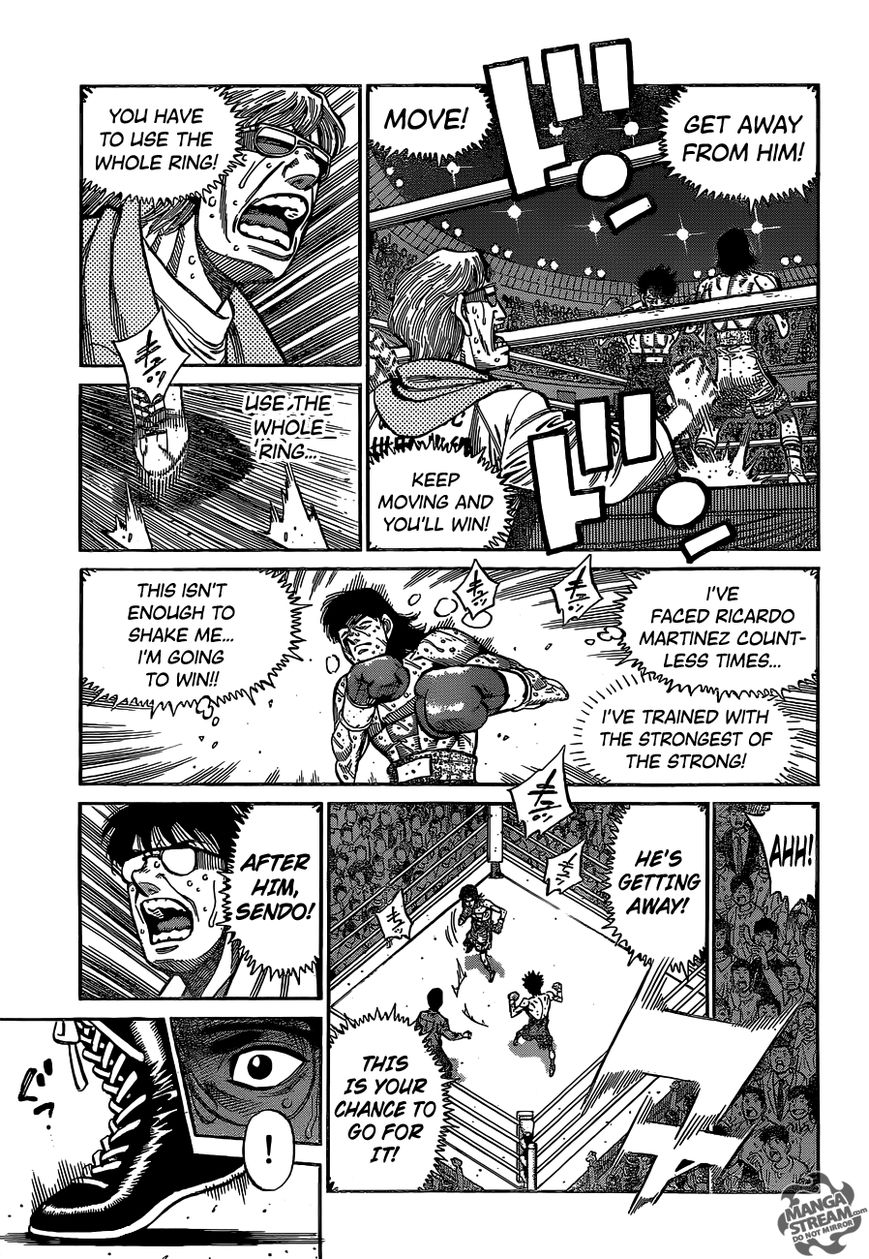 Hajime no Ippo Chapter 1090 page 14 - Chapter 1090 : The Tiger's Knuckle Hell