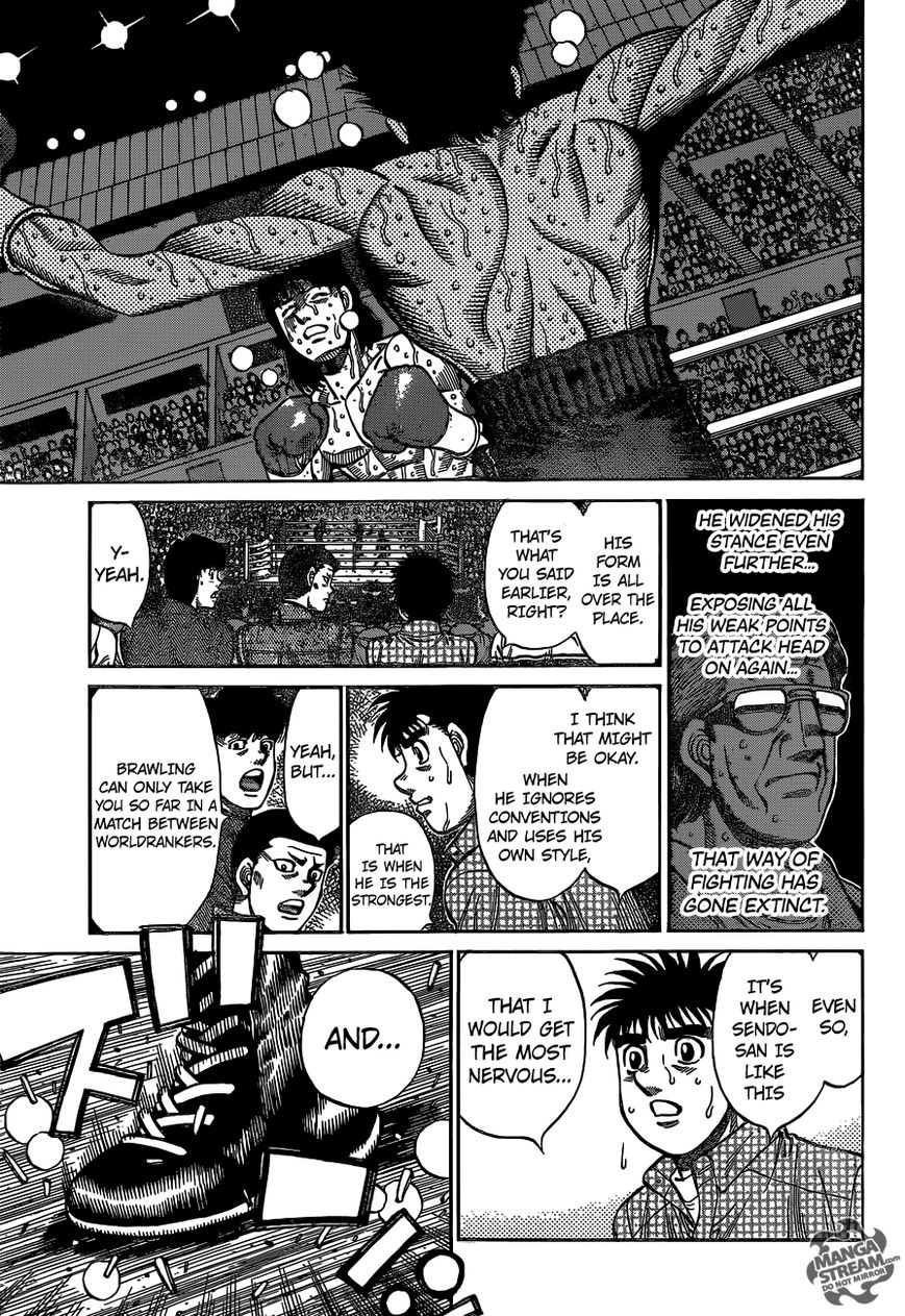 Hajime no Ippo Chapter 1090 page 16 - Chapter 1090 : The Tiger's Knuckle Hell