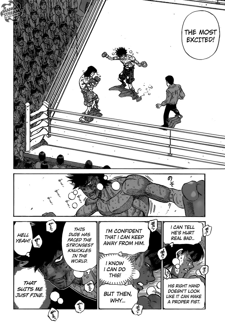 Hajime no Ippo Chapter 1090 page 17 - Chapter 1090 : The Tiger's Knuckle Hell