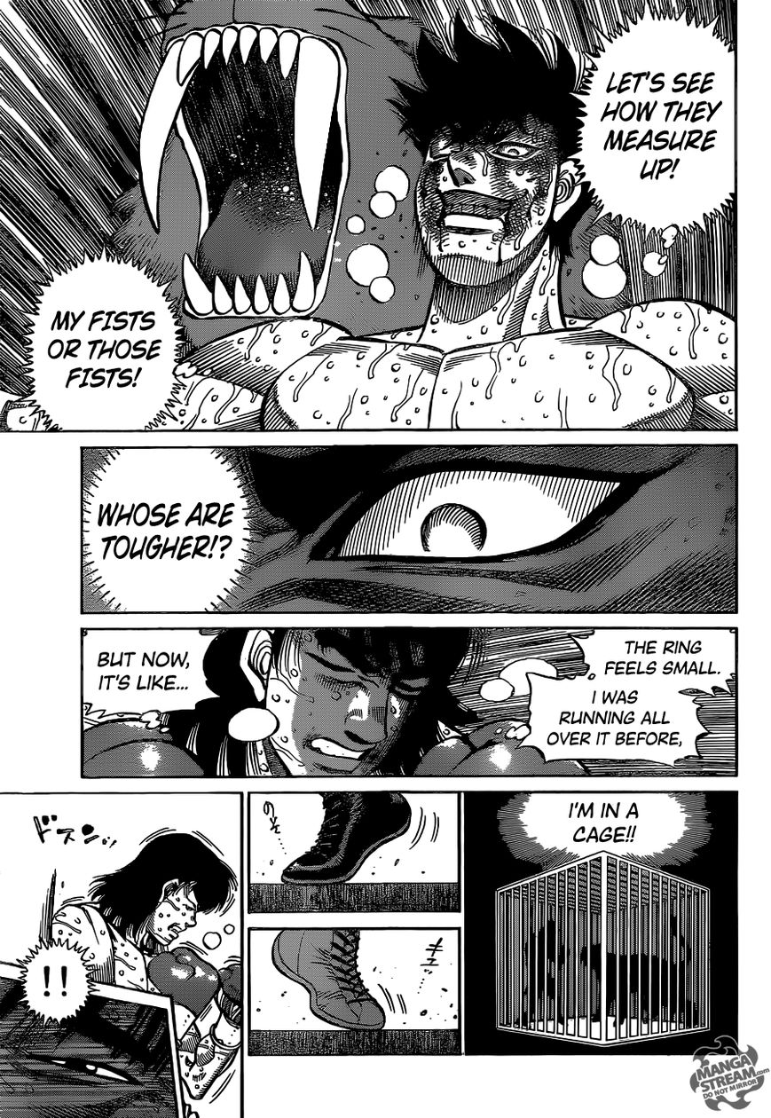 Hajime no Ippo Chapter 1090 page 18 - Chapter 1090 : The Tiger's Knuckle Hell