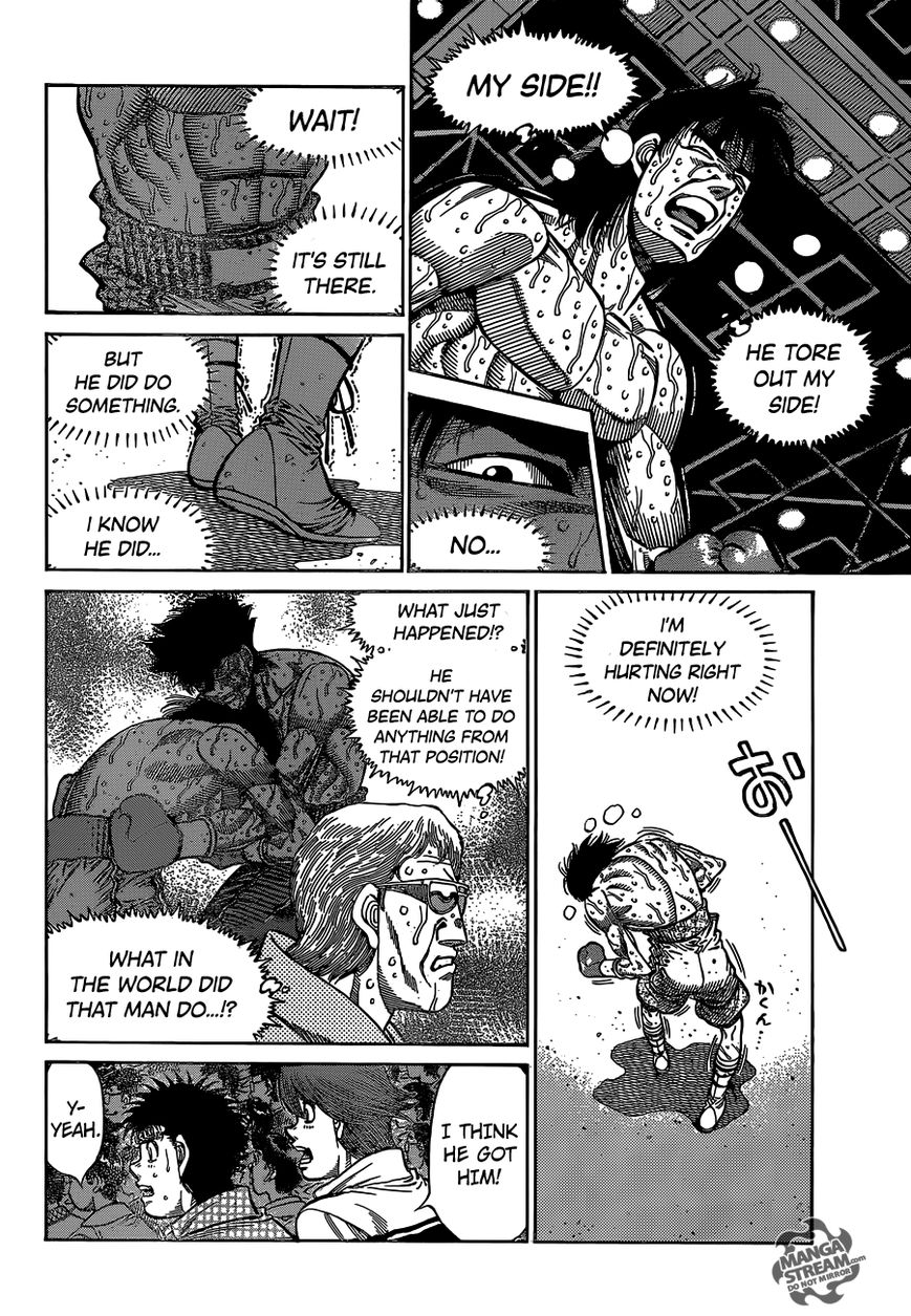 Hajime no Ippo Chapter 1090 page 7 - Chapter 1090 : The Tiger's Knuckle Hell