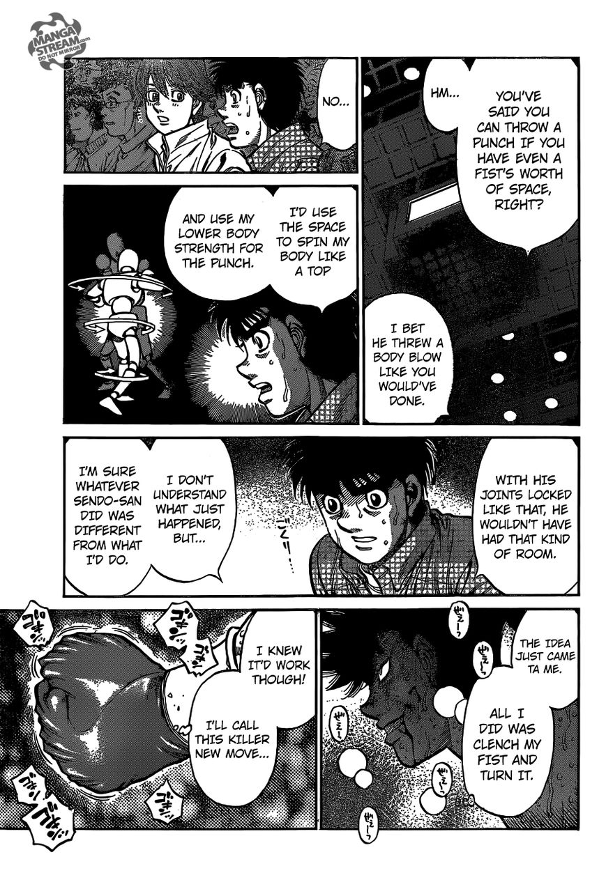 Hajime no Ippo Chapter 1090 page 8 - Chapter 1090 : The Tiger's Knuckle Hell