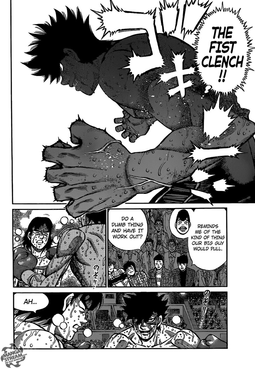 Hajime no Ippo Chapter 1090 page 9 - Chapter 1090 : The Tiger's Knuckle Hell