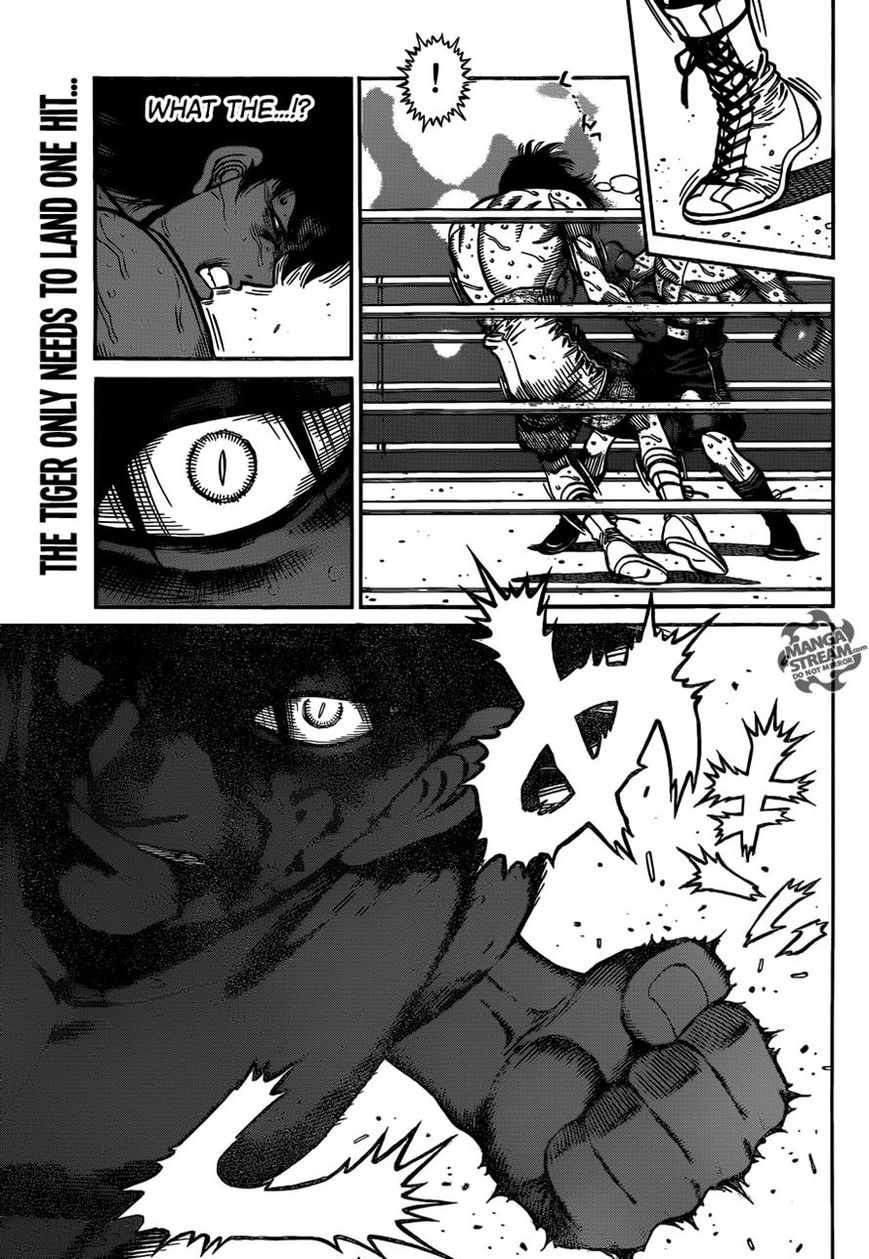 Hajime no Ippo Chapter 1091 page 11 - Chapter 1091 : Tiger Style(Fixed)