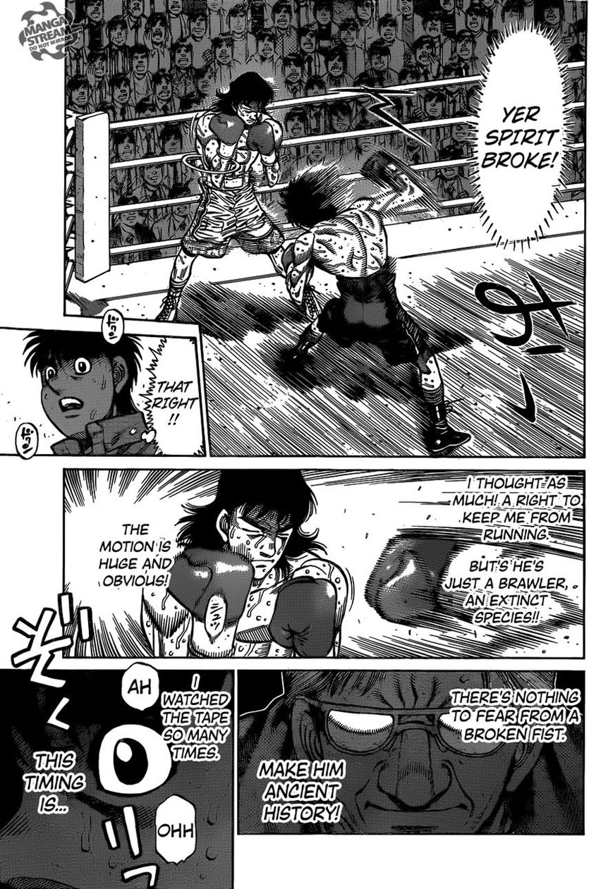 Hajime no Ippo Chapter 1091 page 5 - Chapter 1091 : Tiger Style(Fixed)