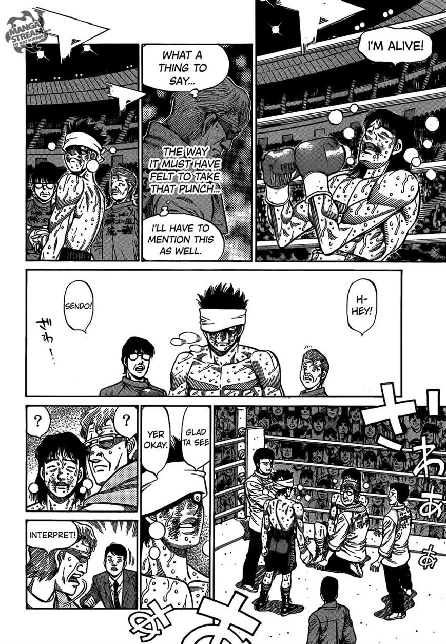 Hajime no Ippo Chapter 1092 page 10 - Chapter 1092 : Who is His Next Prey?