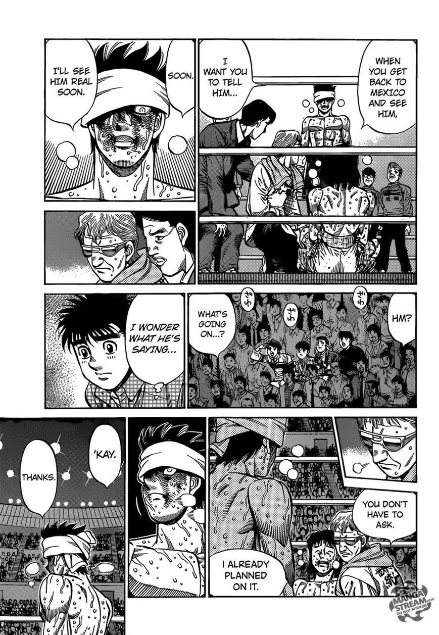 Hajime no Ippo Chapter 1092 page 11 - Chapter 1092 : Who is His Next Prey?