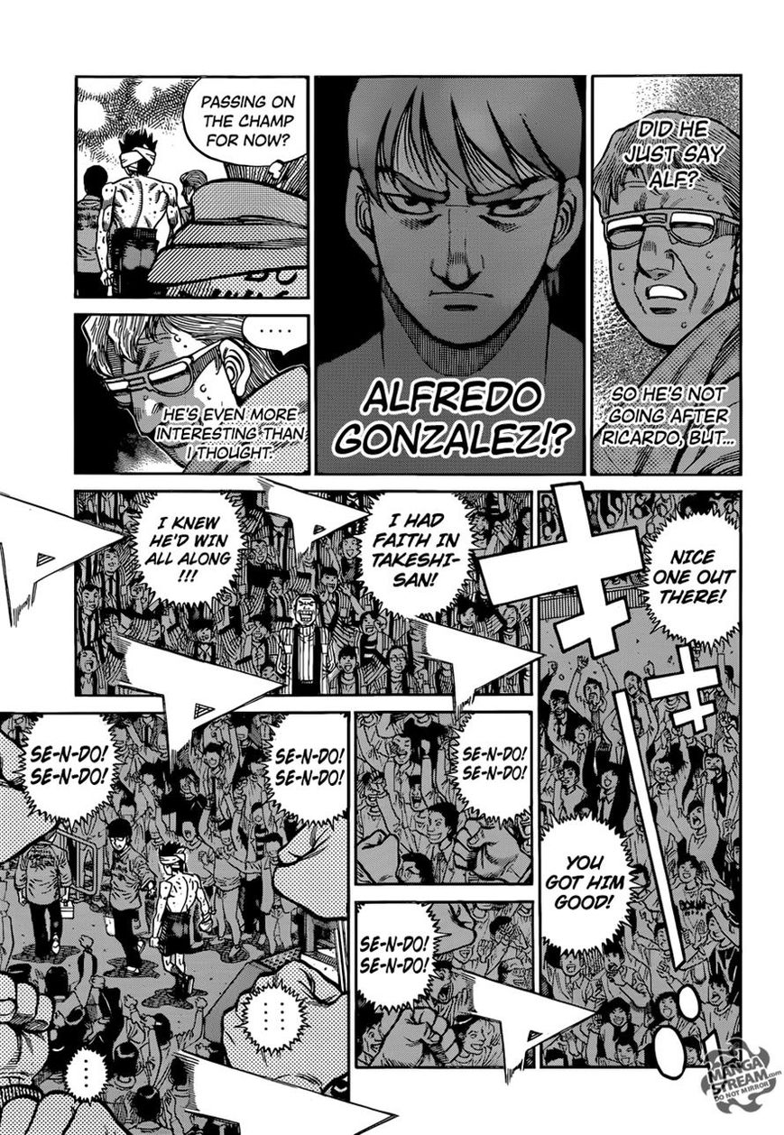 Hajime no Ippo Chapter 1092 page 13 - Chapter 1092 : Who is His Next Prey?