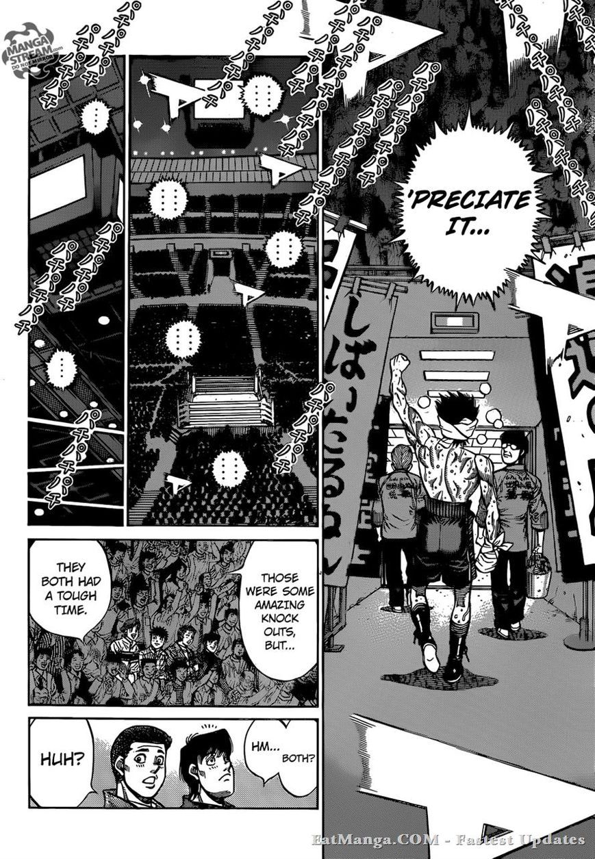 Hajime no Ippo Chapter 1092 page 14 - Chapter 1092 : Who is His Next Prey?