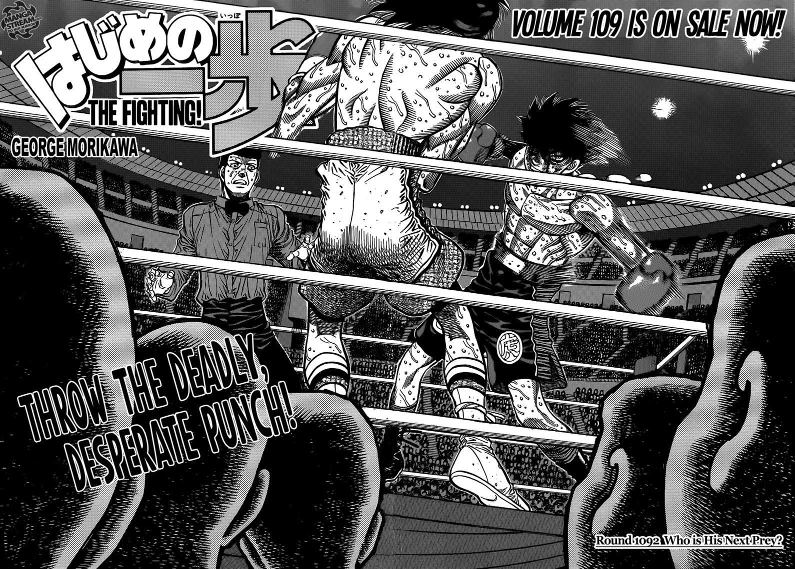 Hajime no Ippo Chapter 1092 page 2 - Chapter 1092 : Who is His Next Prey?