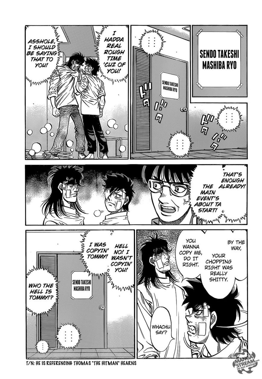 Hajime no Ippo Chapter 1093 page 12 - Chapter 1093 : Mental Shape
