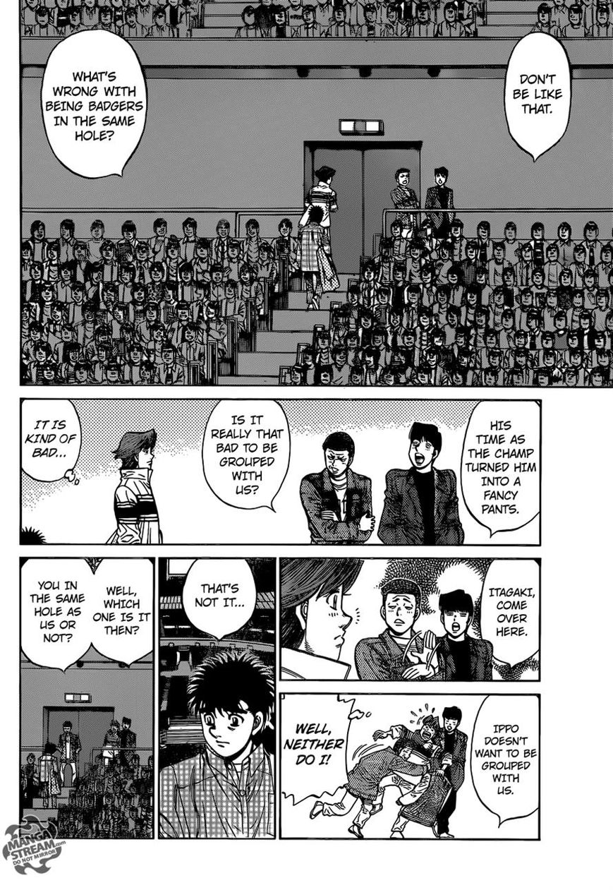 Hajime no Ippo Chapter 1093 page 2 - Chapter 1093 : Mental Shape