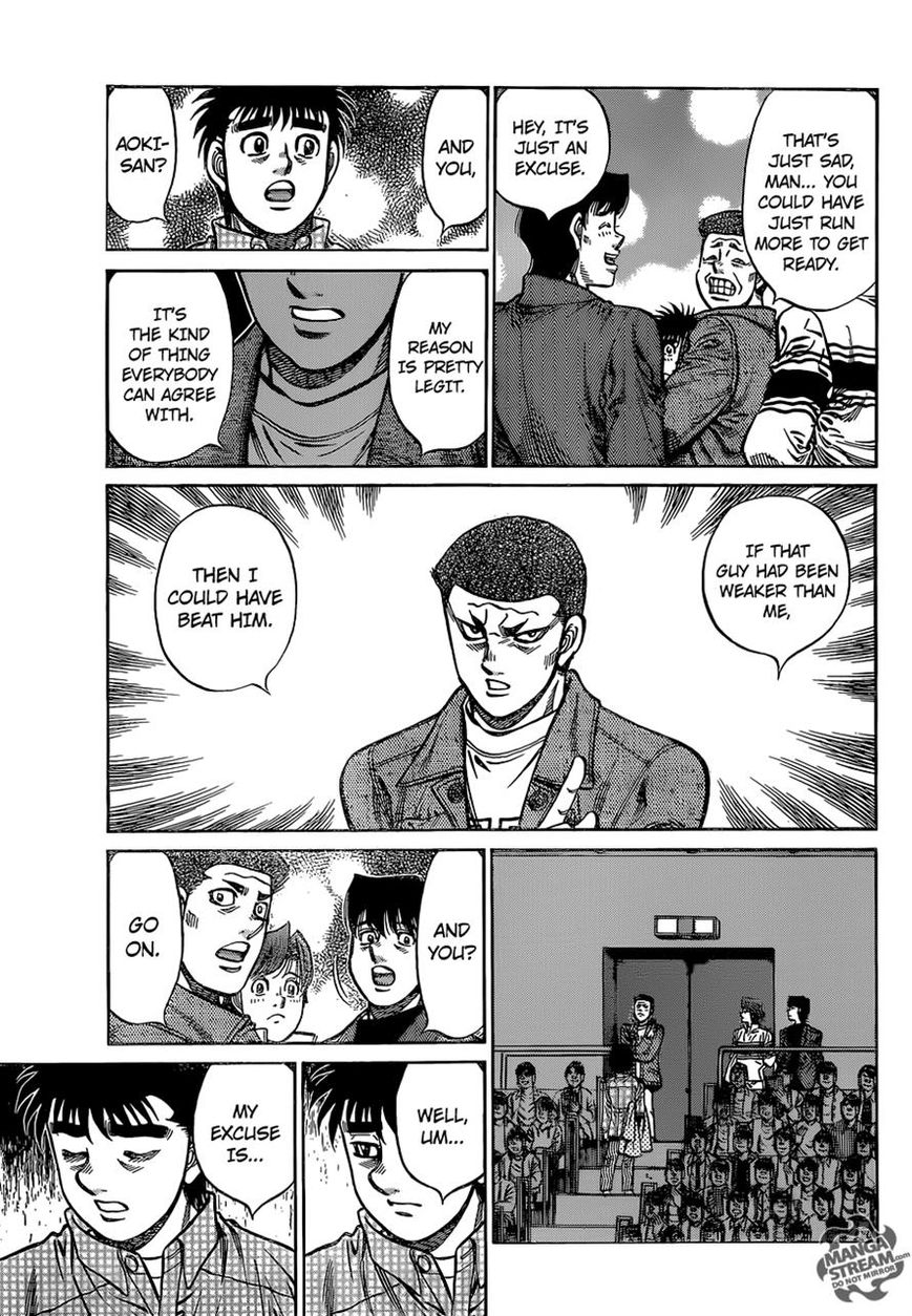 Hajime no Ippo Chapter 1093 page 5 - Chapter 1093 : Mental Shape