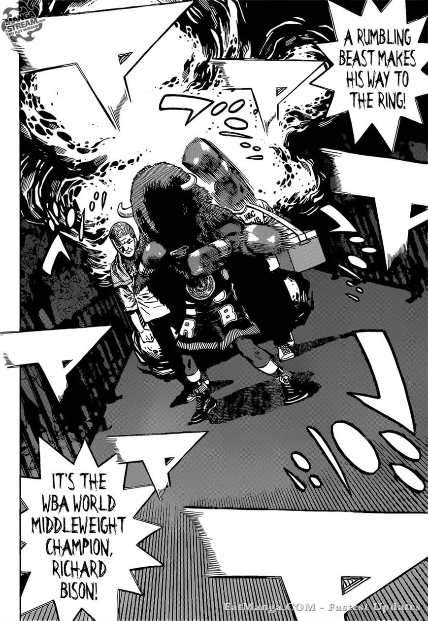 Hajime no Ippo Chapter 1094 page 12 - Chapter 1094 : The Hawk and the Bison