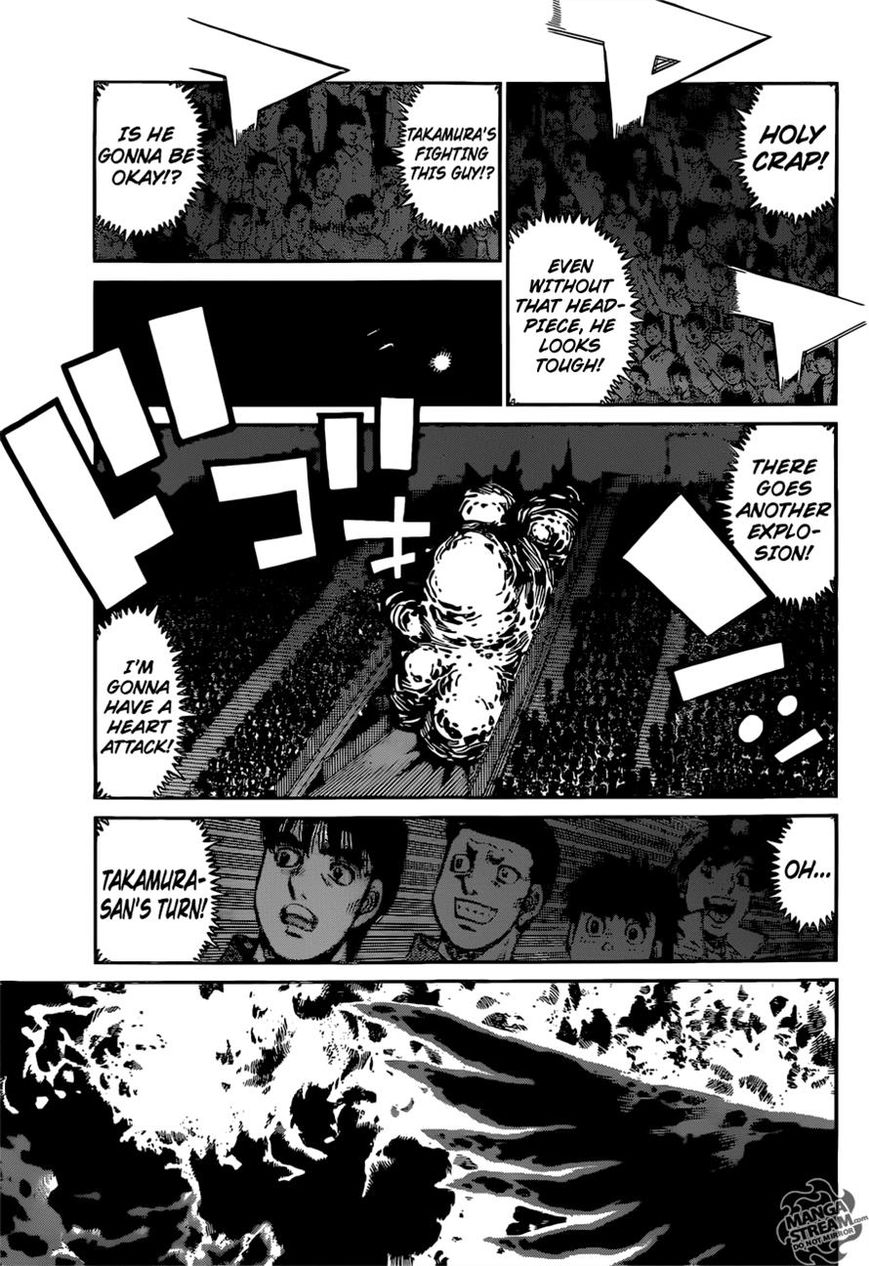 Hajime no Ippo Chapter 1094 page 13 - Chapter 1094 : The Hawk and the Bison