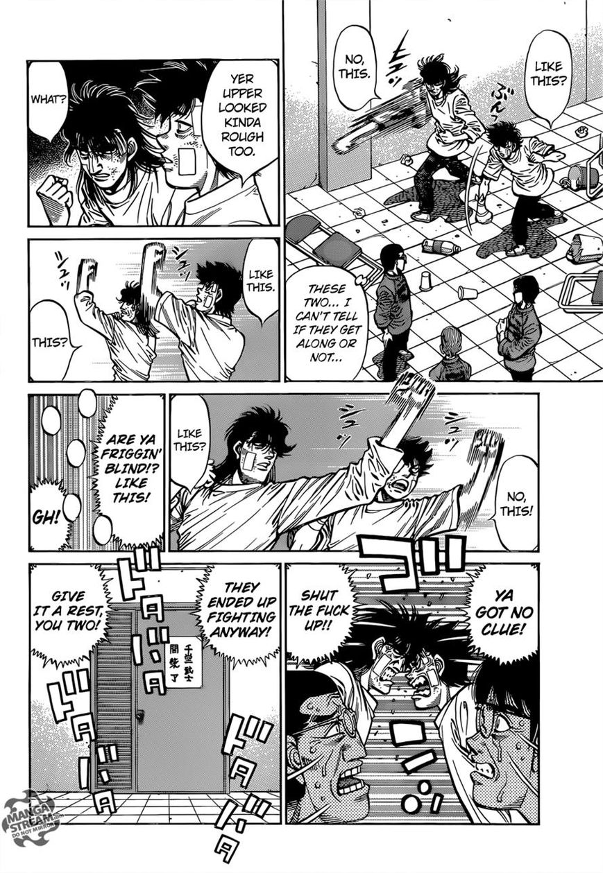 Hajime no Ippo Chapter 1094 page 2 - Chapter 1094 : The Hawk and the Bison