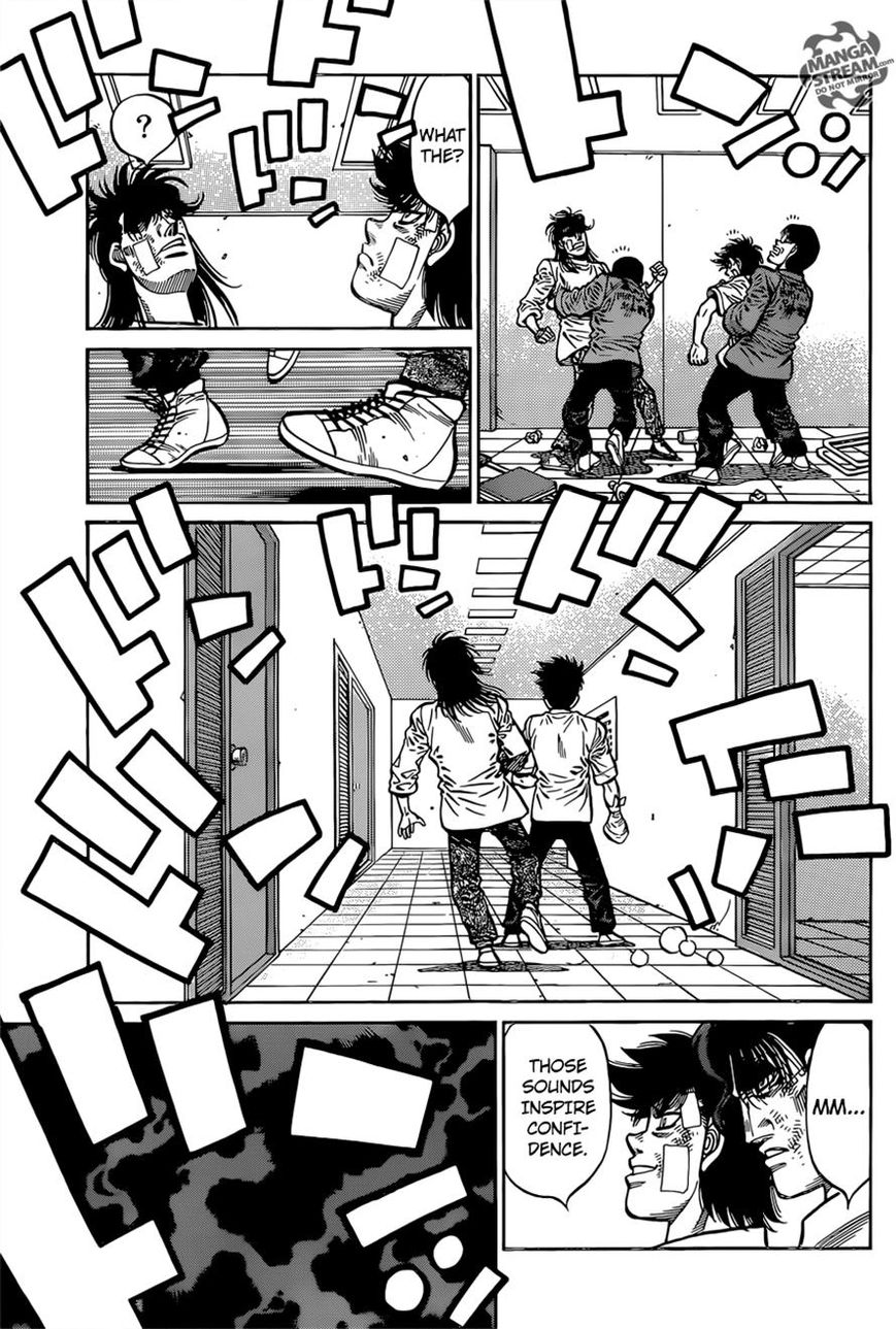 Hajime no Ippo Chapter 1094 page 3 - Chapter 1094 : The Hawk and the Bison
