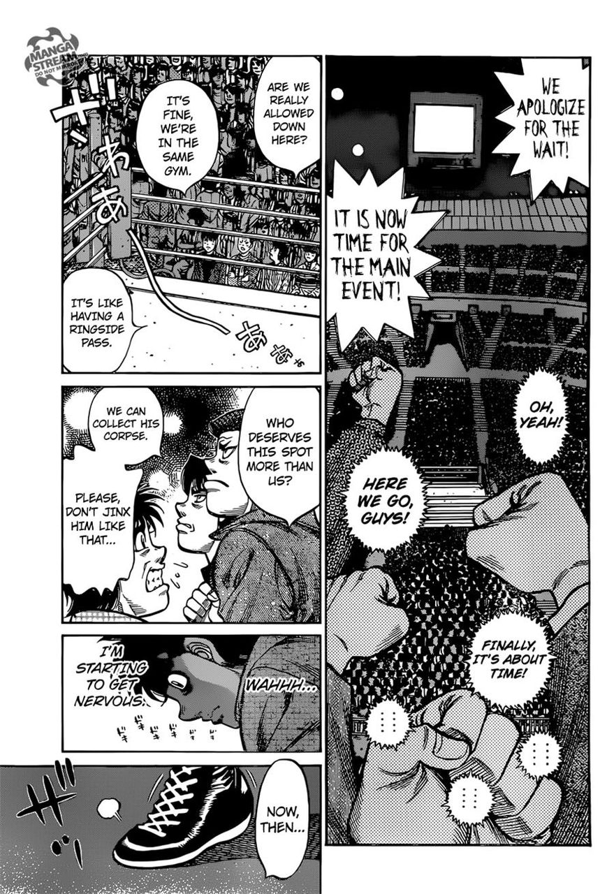 Hajime no Ippo Chapter 1094 page 5 - Chapter 1094 : The Hawk and the Bison