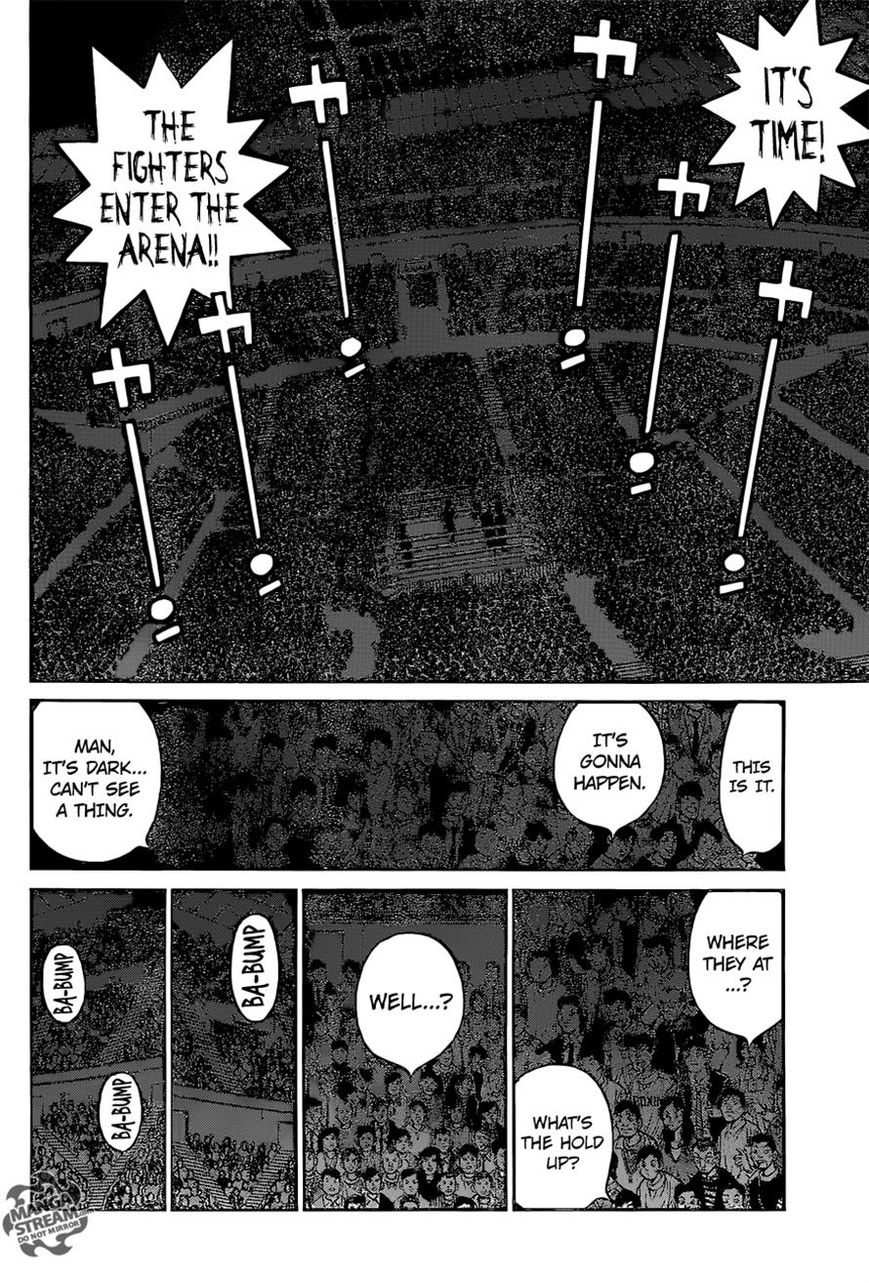 Hajime no Ippo Chapter 1094 page 8 - Chapter 1094 : The Hawk and the Bison
