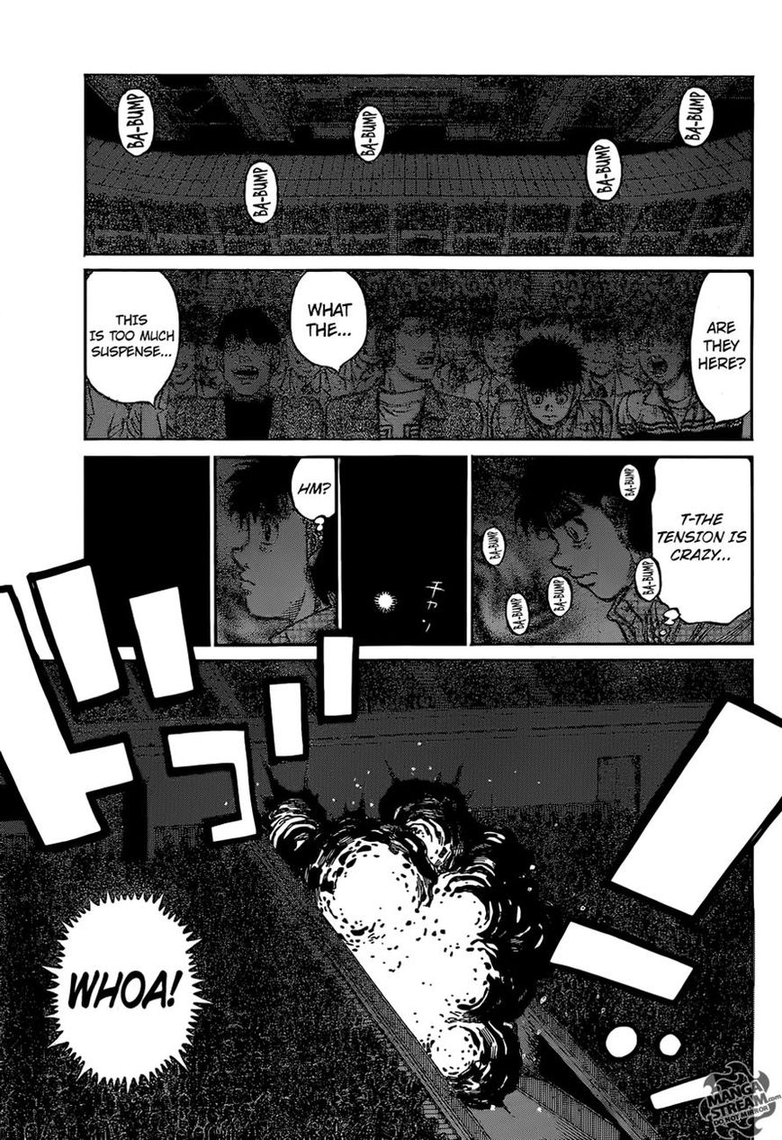 Hajime no Ippo Chapter 1094 page 9 - Chapter 1094 : The Hawk and the Bison