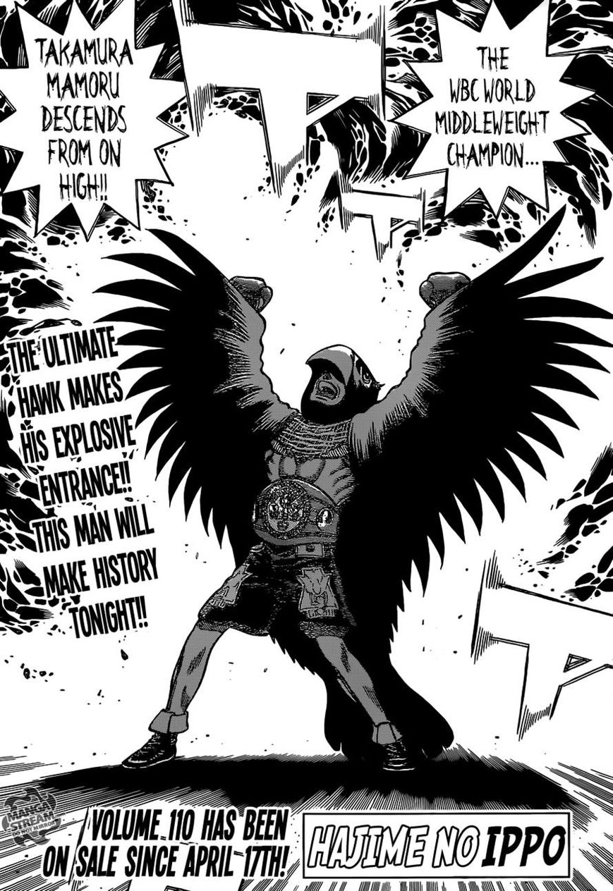 Hajime no Ippo Chapter 1095 page 1 - Chapter 1095 : Battle of the Beasts