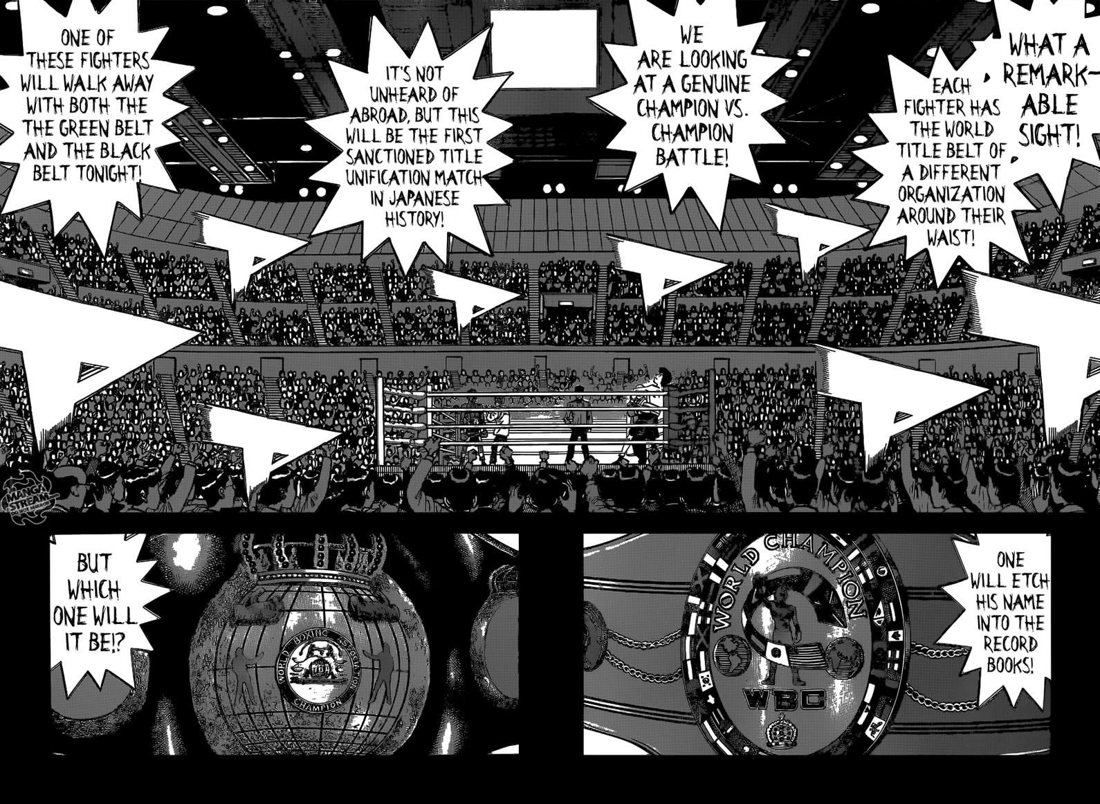 Hajime no Ippo Chapter 1095 page 13 - Chapter 1095 : Battle of the Beasts