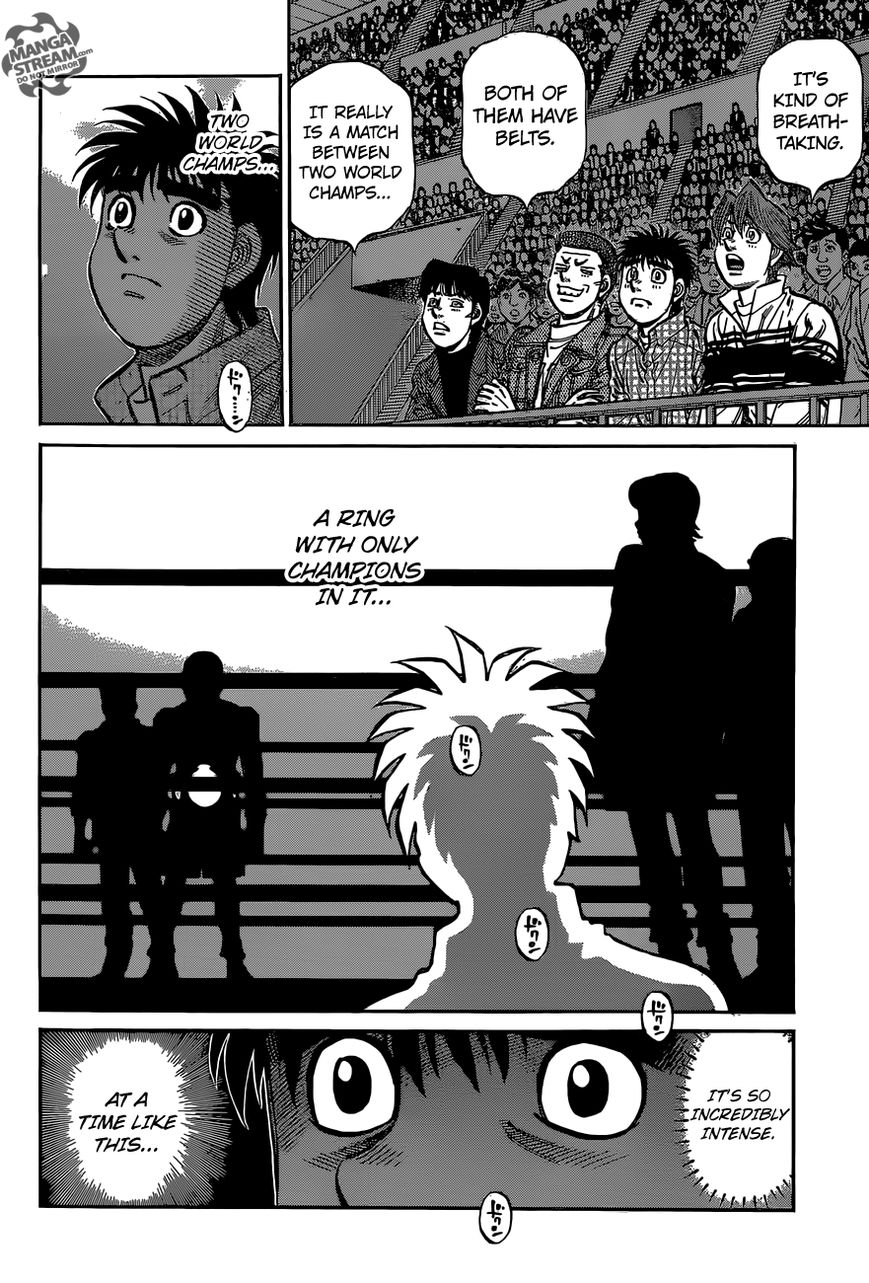 Hajime no Ippo Chapter 1096 page 4 - Chapter 1096 : Bison Tactics