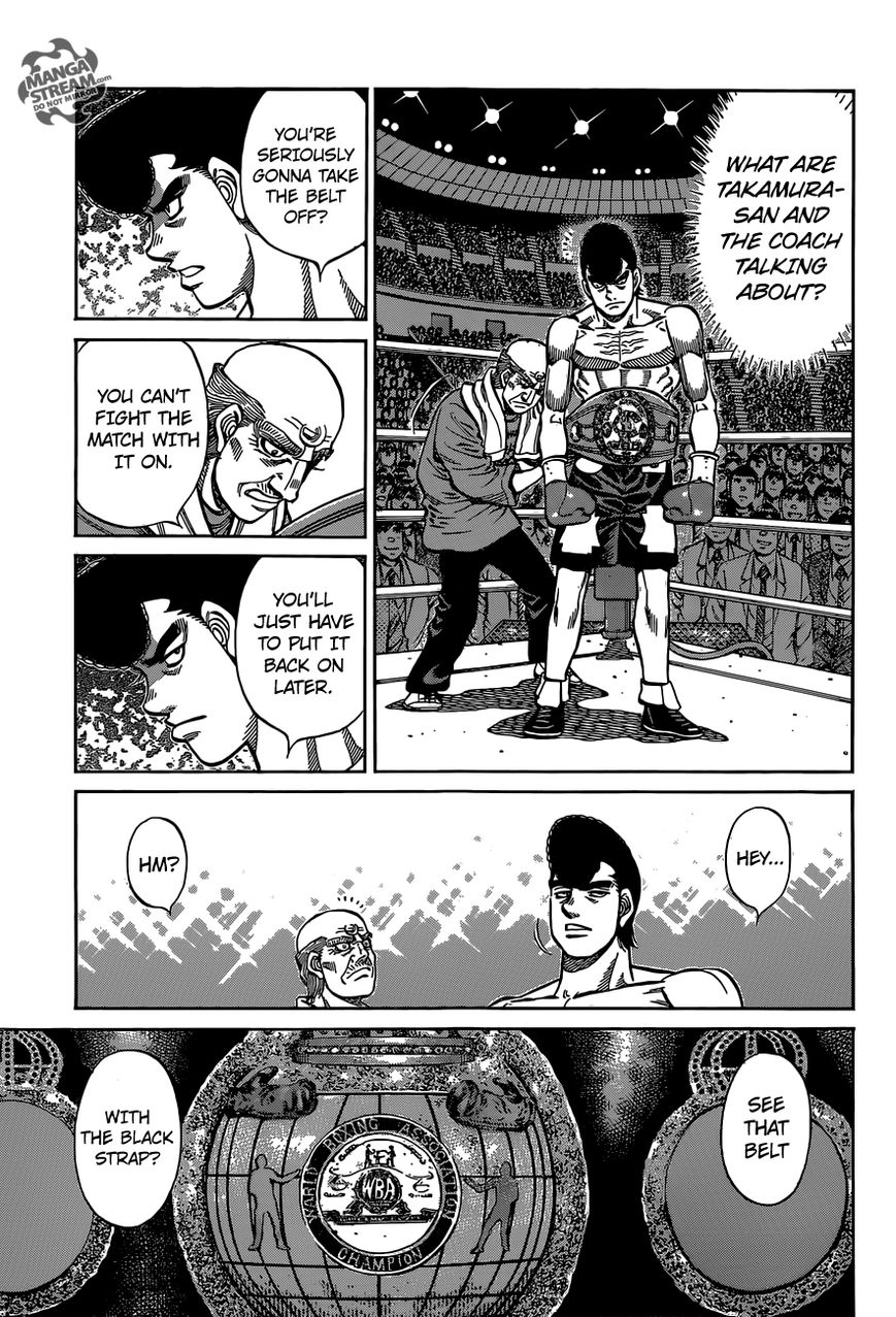 Hajime no Ippo Chapter 1096 page 5 - Chapter 1096 : Bison Tactics