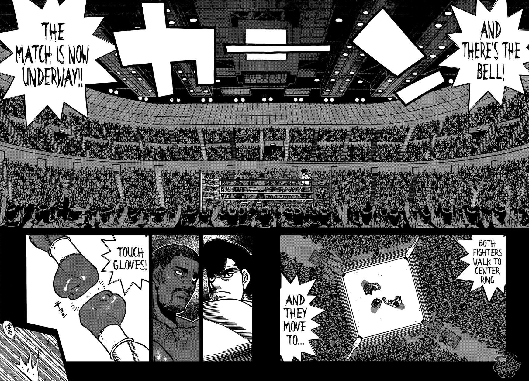 Hajime no Ippo Chapter 1096 page 8 - Chapter 1096 : Bison Tactics